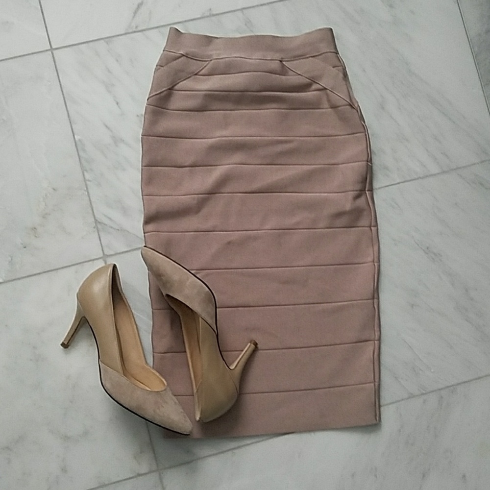 •° SOLD °• Bebe bandage skirt